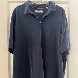 Tommy Bahama Blue Polo Shirt XXL